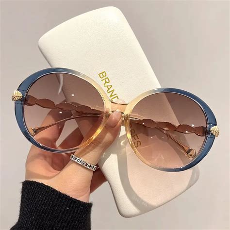 oval round sunglasses